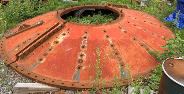 Fuller 18' X 10-1/2' (5.5m X 3.2m) Sag Mill, Rubber-lined With 1500 Hp, 1192 Rpm Motor)